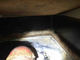 Contaminated Tank - was in use